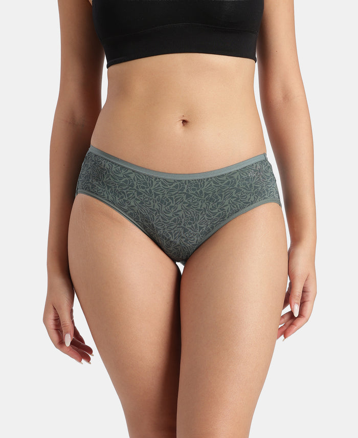 High Coverage TENCEL™ Micro Modal Elastane Stretch Hipster with Ultrasoft Waistband - Assorted (Pack of 3)