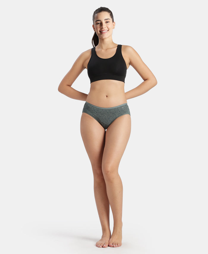 High Coverage TENCEL™ Micro Modal Elastane Stretch Hipster with Ultrasoft Waistband - Assorted (Pack of 3)