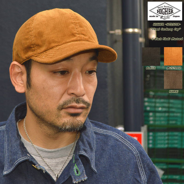 HIGHER ”HT25018” 14wel Corduroy Cap