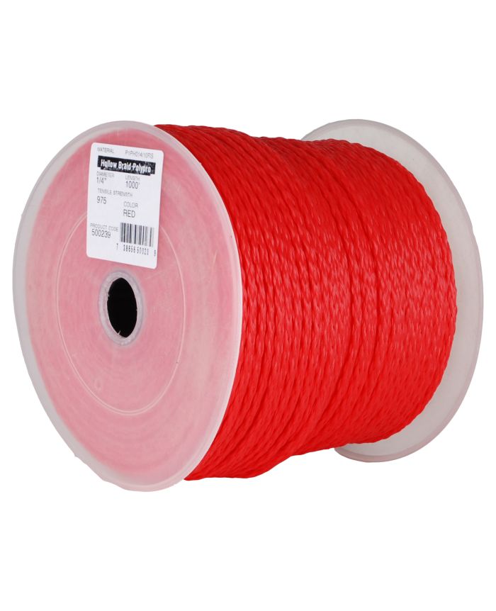 Polypropylene Ropes - Mann Supply Barry & BoulericeBraided Polypropylene