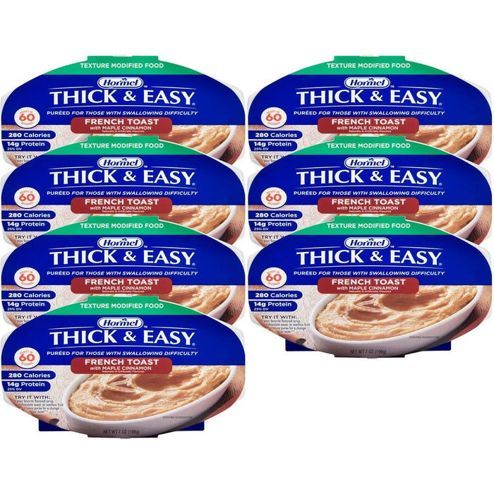 Hormel Thick & Easy Purees, Cinnamon French Toast, Case/7 - 60742-Case - LL Medico