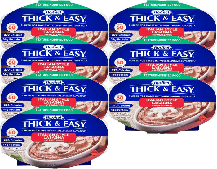 Hormel Thick & Easy Purees, Italian Style Lasagna, Case/7 - 60744-Case - LL Medico