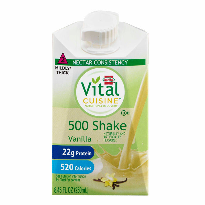 Hormel Vital Cuisine 500 Shake, Vanilla, Case/27