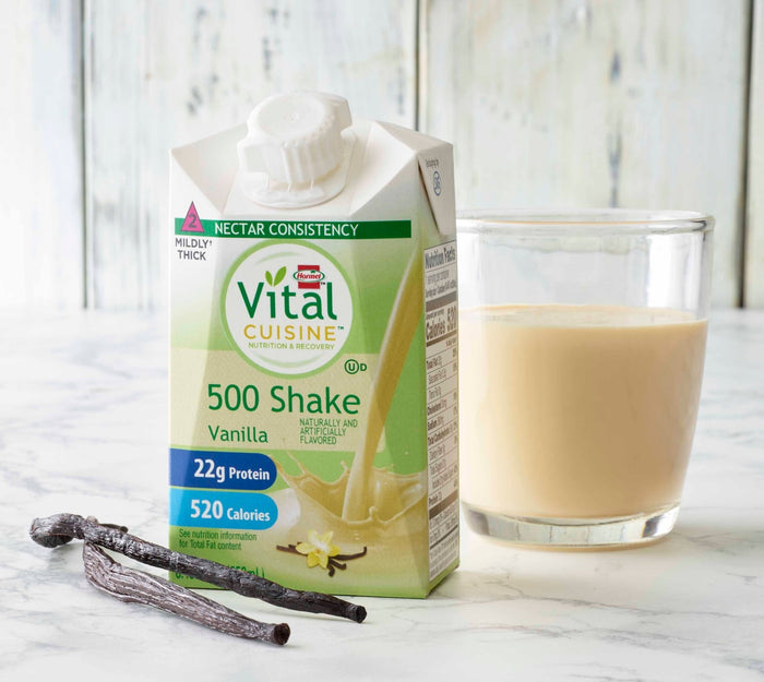 Hormel Vital Cuisine 500 Shake, Vanilla, Case/27 - 72504-Case - LL Medico