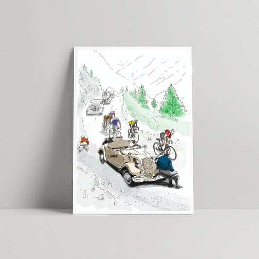 Hors Catégorie  - Art print - Pasche Design - Rouleur