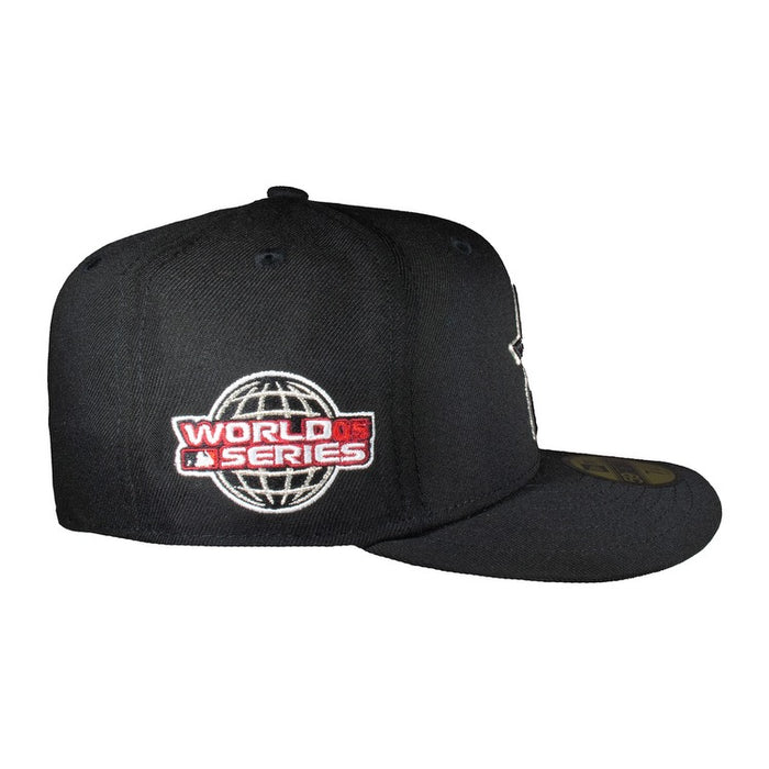 Houston Astros All Black Gradient Red Logo 2005 World Series