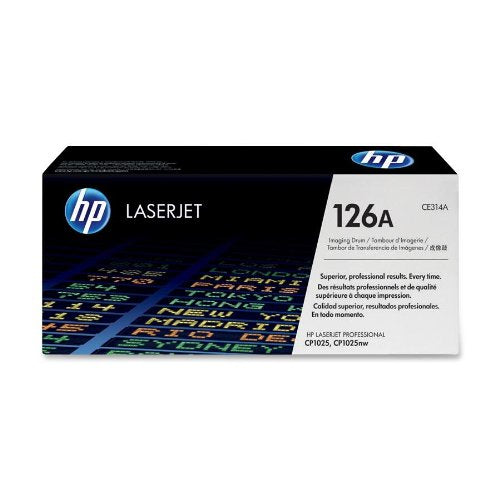 HP 126A LaserJet Imaging Drum Page Yield B:14K C:7K P/N CE314A