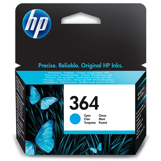 HP 364 Cyan Original Ink Cartridge - CB318EE