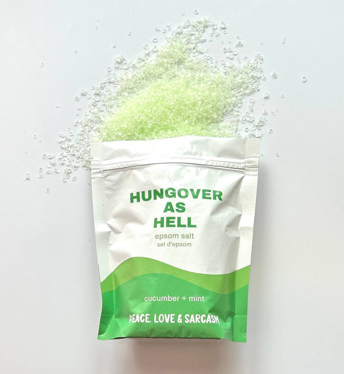 Hungover As Hell Epsom Salt