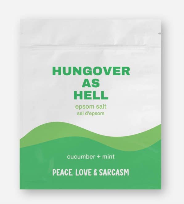 Hungover As Hell Epsom Salt