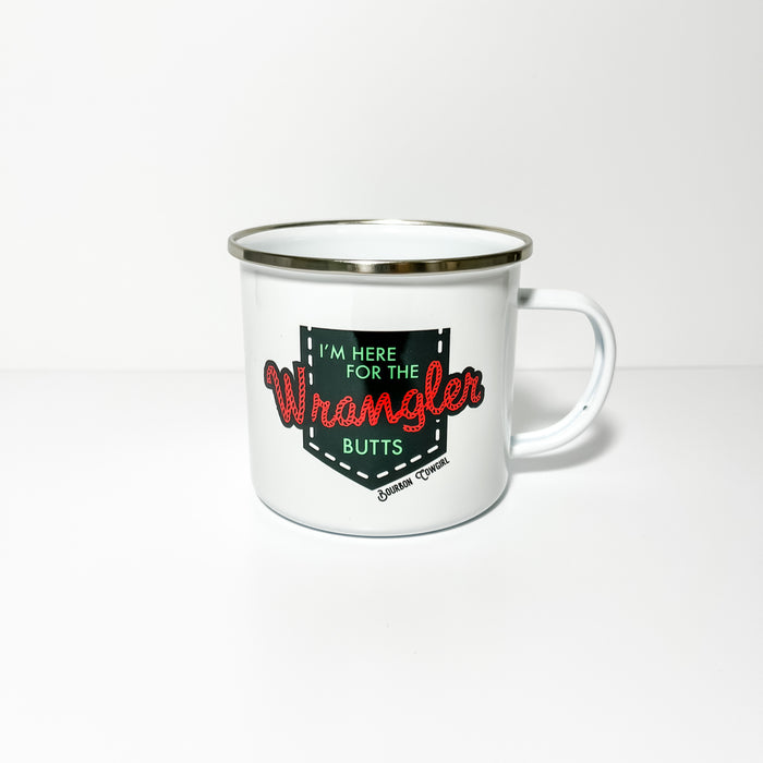 Wrangler Butts campfire mug