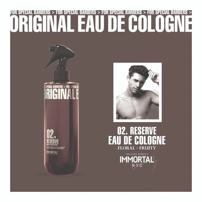 Immortal NYC Reserve 02. Eau De Cologne 500ml