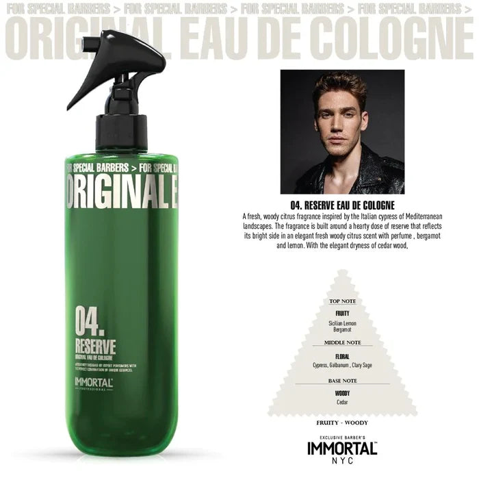Immortal NYC Reserve 04. Eau De Cologne 500ml