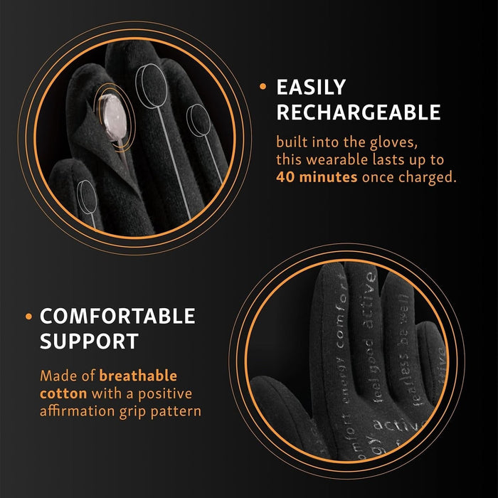 Intellinetix Vibration Therapy Gloves, Left & Right Hand, Large - 07232-Pair - LL Medico