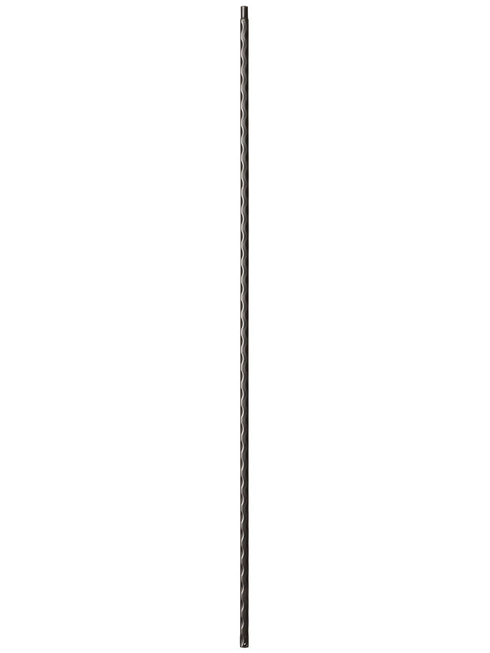 Iron Baluster 9020 - 9/16" Hammered Edge - Plain