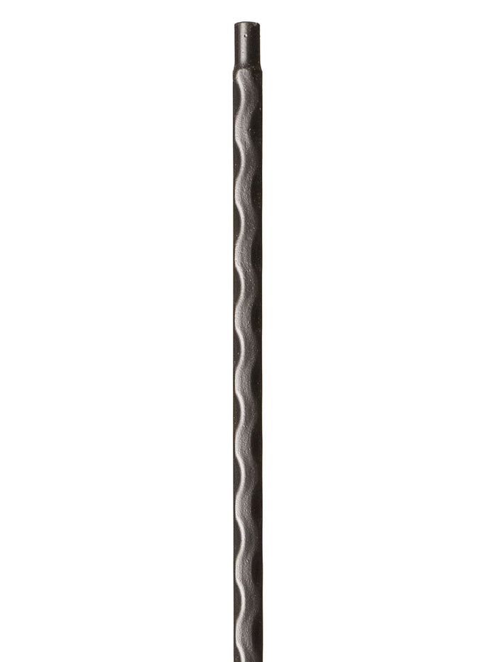 Iron Baluster 9020 - 9/16" Hammered Edge - Plain