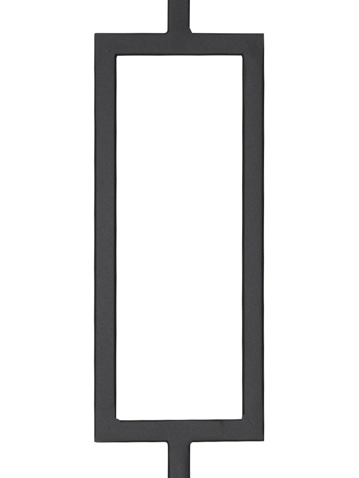 Iron Baluster 9091 - 1/2" Square - Double Rectangle