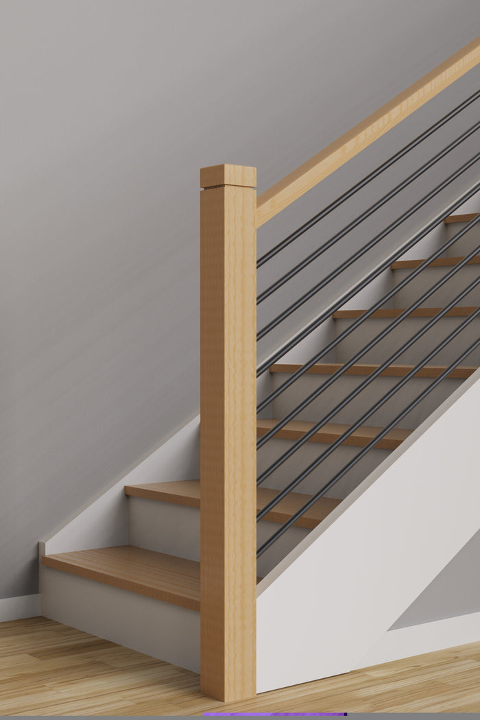 Iron Baluster 9500XL - 5/8" Round - Plain Long Length