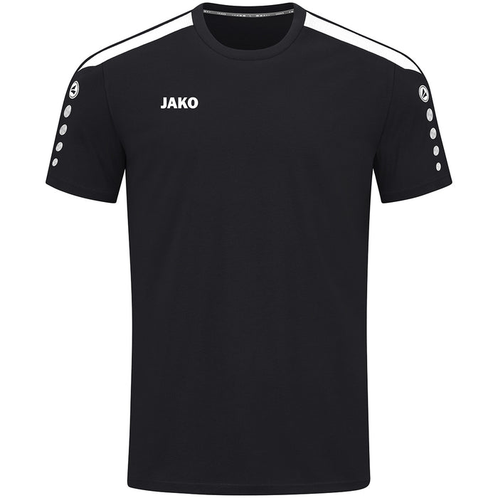 JAKO T-Shirt Power – Schwarz (vorne)