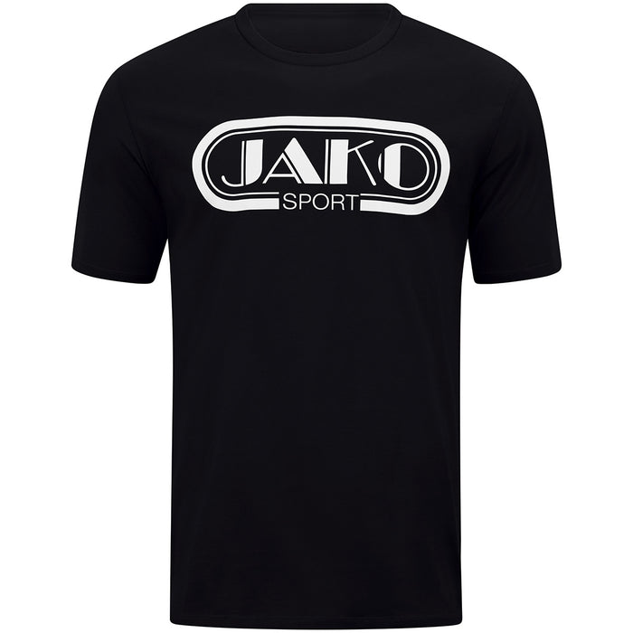 JAKO T-Shirt Retro – Schwarz (vorne)