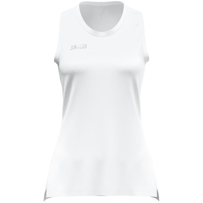 JAKO Tanktop Light Flow Damen – Weiß (vorne)