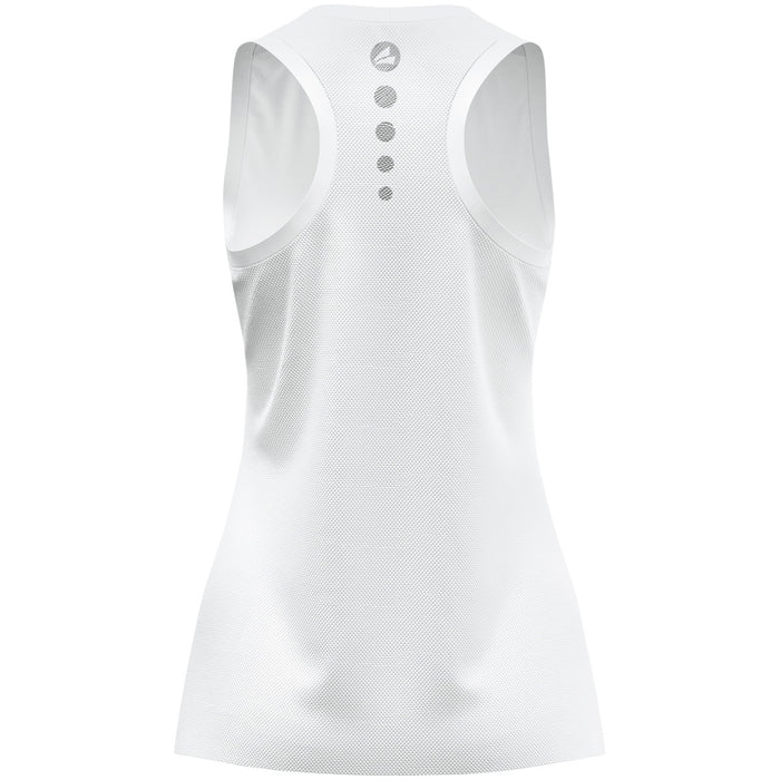 JAKO Tanktop Light Flow Damen – Weiß (hinten)