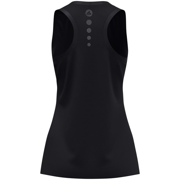 JAKO Tanktop Light Flow Damen – Schwarz (hinten)