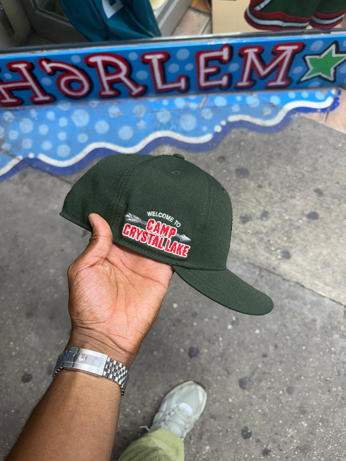 Jason Friday The 13Th Seaweed Green 5950 Fitted