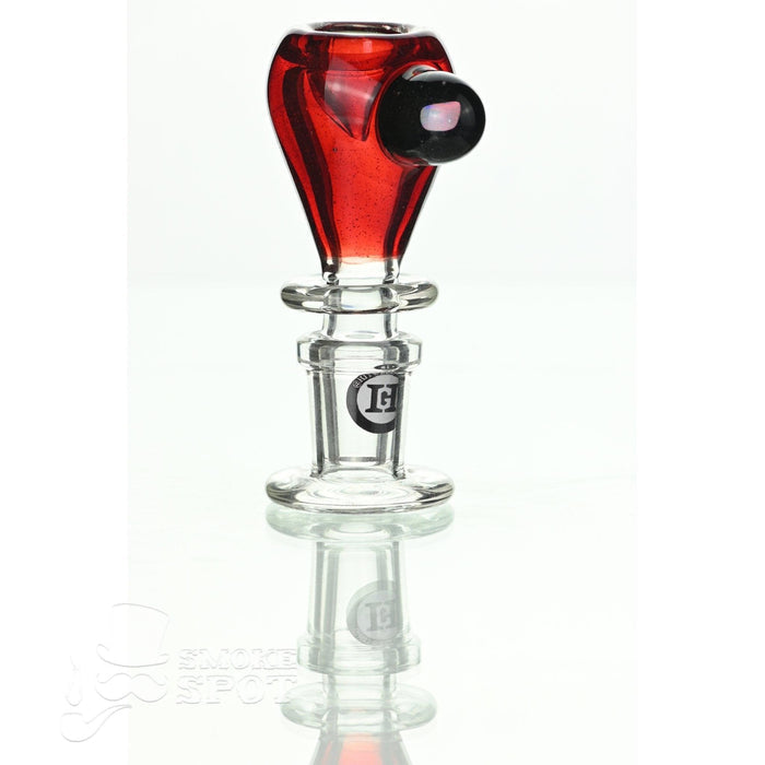 Joe Madigan dry herb slide 14 mm with dicro red premium glass accessory