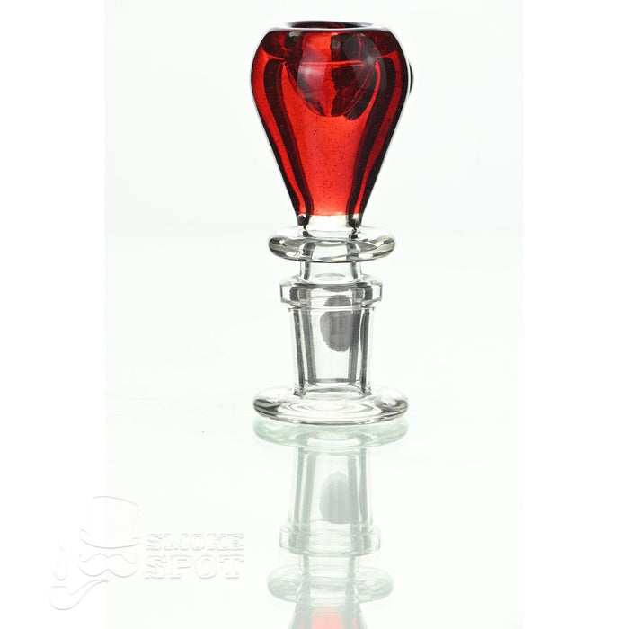 Joe Madigan dry herb slide 14 mm with dicro red on rig