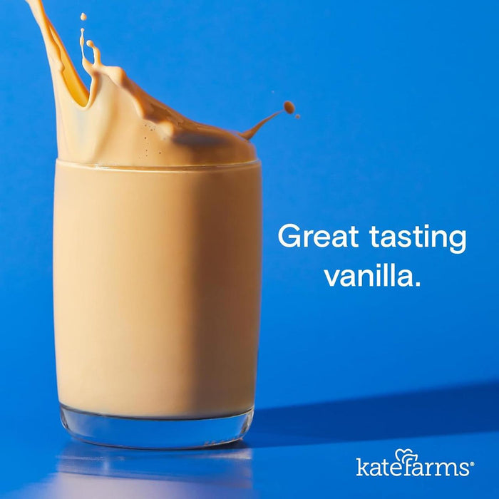 Kate Farms Nutrition Shake, Vanilla, Case/12 - 811112030591-Case - LL Medico