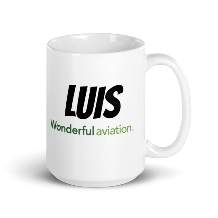 KING AIR N95TJ 1 White glossy mug