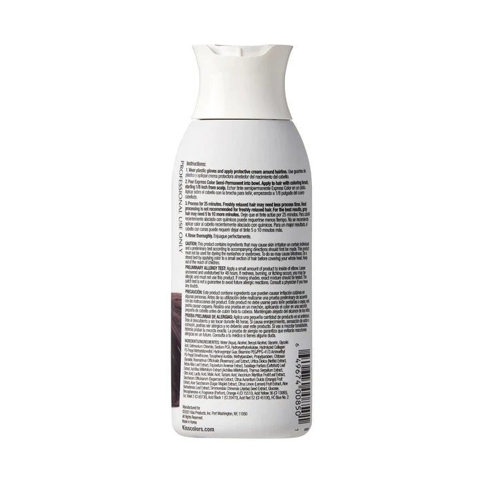 Kiss Express Semi-Permanent Hair Color - K99 Jet Black