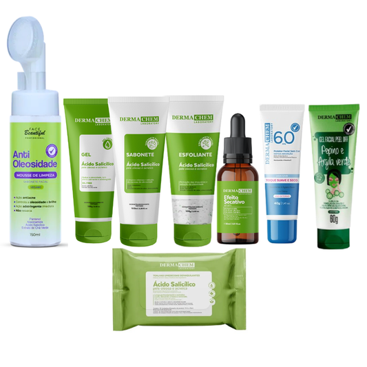 Kit Controle de Oleosidade e Acne Avançado