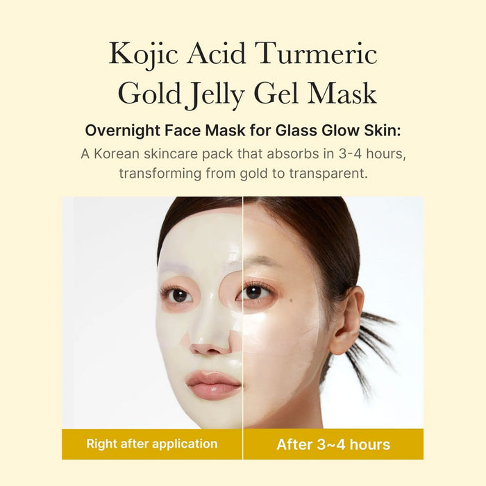 Medicube Kojic Acid Turmeric Brightening Gel Mask Nudie Glow Australia