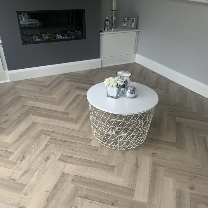 Konig Prestige Rustic Oak Herringbone - Wood Floor Store