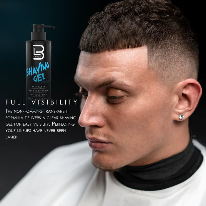 L3VEL3™ Transparent Shaving Gel 1000ml