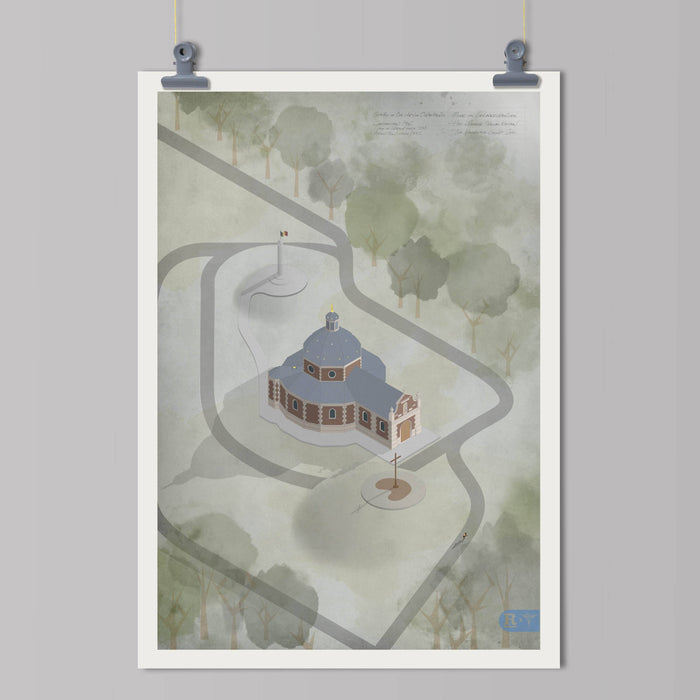 Landmarks - Muur Van Geraardsbergen - Art Print - Rouleur