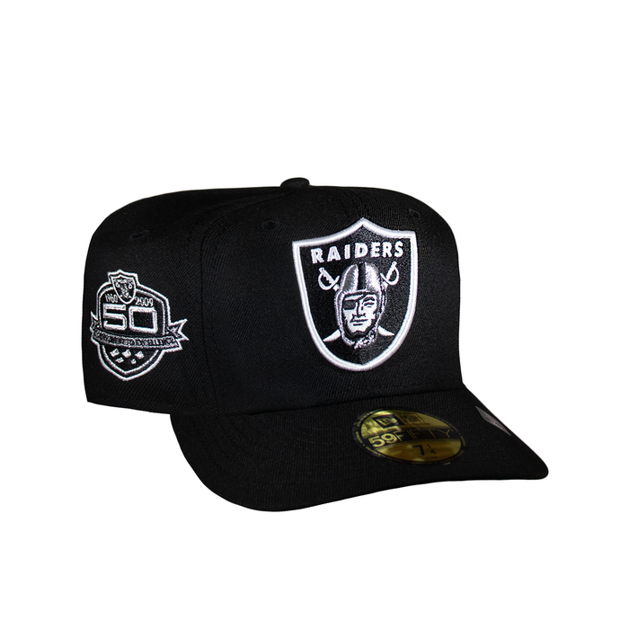 Las Vegas Raiders All Black 50Th Anniversary