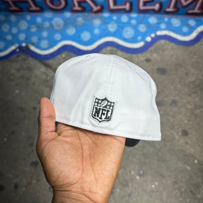 Las Vegas Raiders White & Black 5950 Fitteds XVIII