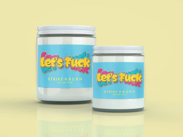 Let's Fuck Sea Salt Candle