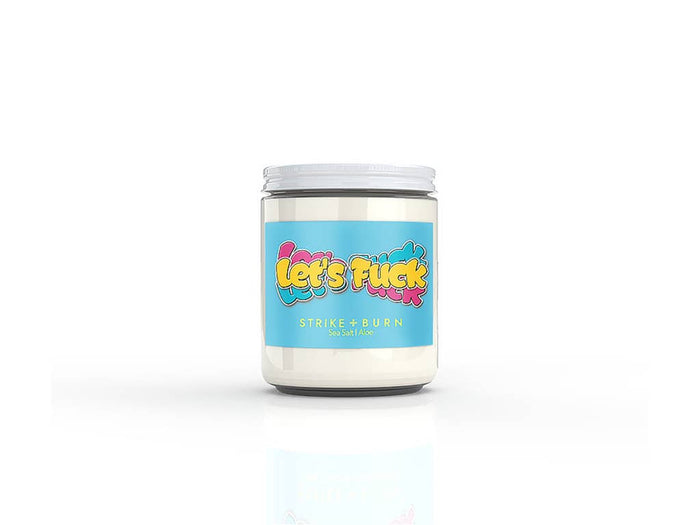 Let's Fuck Sea Salt Candle