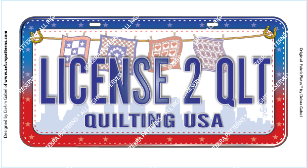 LICENSE 2 QUILT FabricPlate™