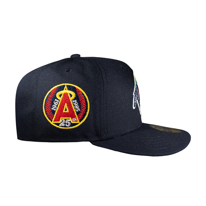 Los Angeles Angels All Navy 25th w/ Wings Logo