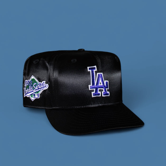 Los Angeles Dodgers Black Satin 1988 World Series