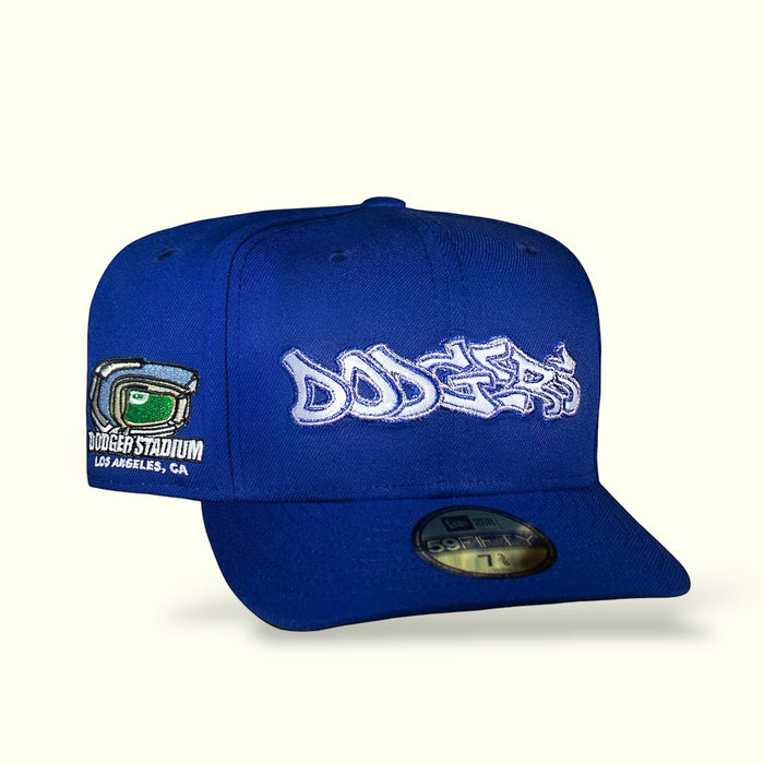 Los Angeles Dodgers Royal Blue Graffiti Logo Stadium Patch