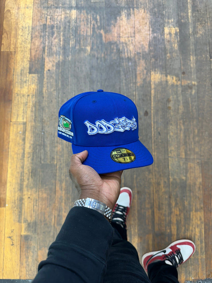 Los Angeles Dodgers Royal Blue Graffiti Logo Stadium Patch