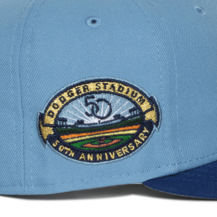 Los Angeles Dodgers Two Tone Sky and Royal 50TH