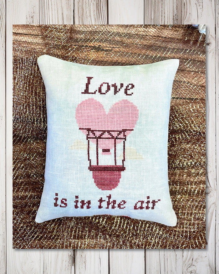 Love is in the Air Cross Stitch Pattern