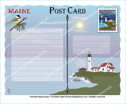 Maine Postcard